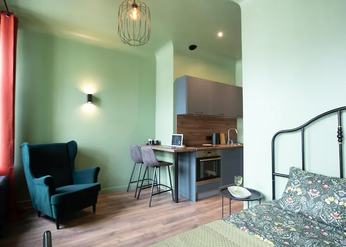 Oasis In Location Near The Old Town